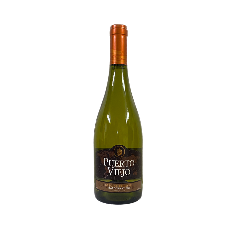 Puerto Viejo Wood Label Chardonnay 75cl - 2021